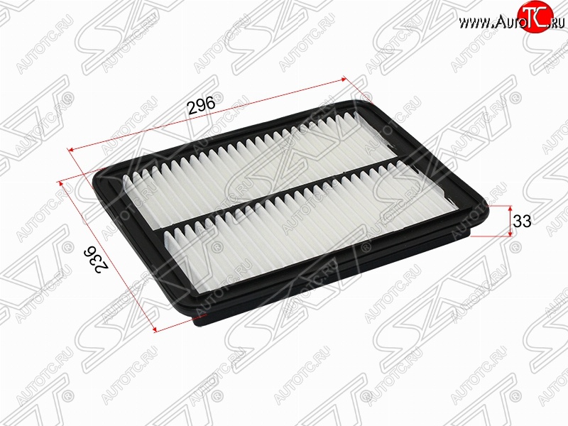 359 р. Фильтр воздушный двигателя SAT (2.4/2.5/3.5)  KIA Sorento  BL (2002-2010) дорестайлинг, рестайлинг  с доставкой в г. Москва