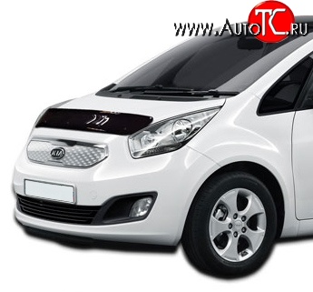 959 р. Дефлектор капота NovLine KIA Venga дорестайлинг (2009-2015)  с доставкой в г. Москва