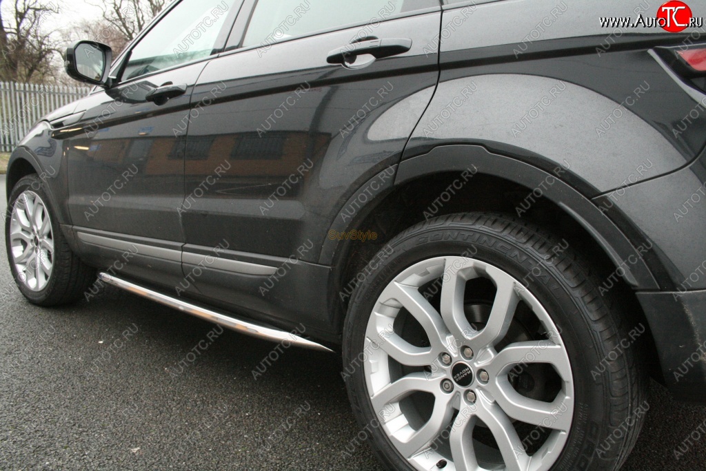 11 749 р. Пороги SS Land Rover Range Rover Evoque 1 L538 дорестайлинг 5 дв. (2011-2015)  с доставкой в г. Москва