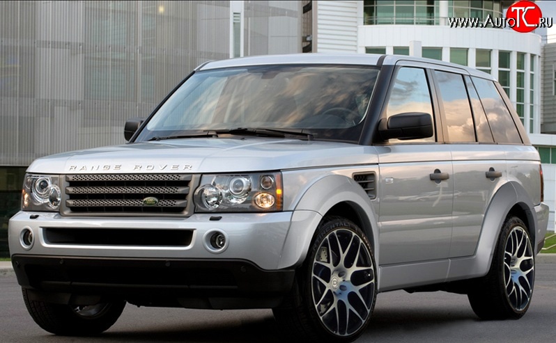 44 549 р. Комплект накладок на колёсные арки Arden Land Rover Range Rover Sport 1 L320 дорестайлинг (2005-2009) (Неокрашенные)  с доставкой в г. Москва