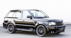 5 199 р. Пороги накладки HAMANN CONQUEROR I Land Rover Range Rover Sport 1 L320 дорестайлинг (2005-2009) (Неокрашенные)  с доставкой в г. Москва. Увеличить фотографию 6