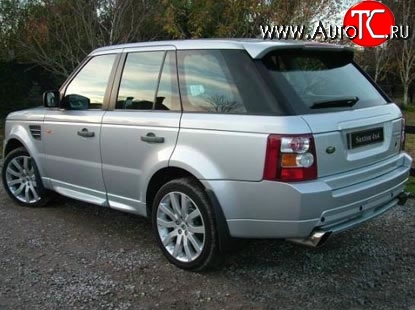 9 799 р. Спойлер Stormer Land Rover Range Rover Sport 1 L320 дорестайлинг (2005-2009) (Неокрашенный)  с доставкой в г. Москва