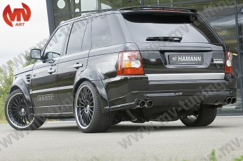 6 999 р. Спойлер HAMMAN Land Rover Range Rover Sport 1 L320 дорестайлинг (2005-2009) (Неокрашенный)  с доставкой в г. Москва. Увеличить фотографию 2