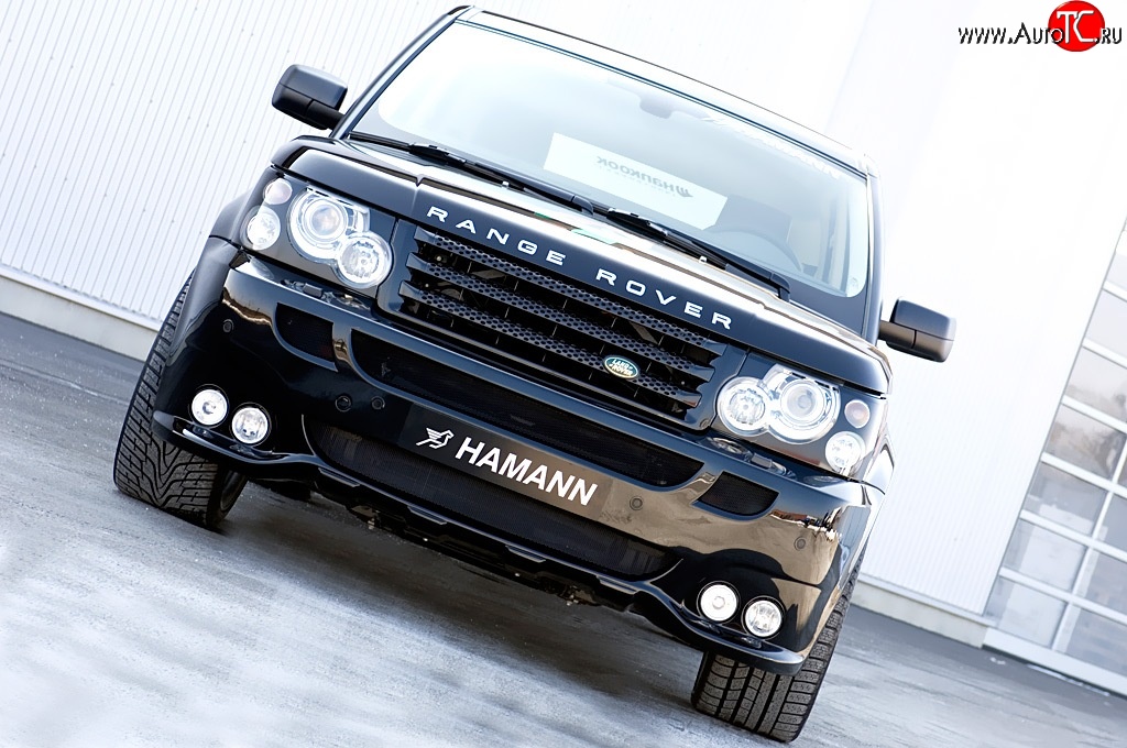 2 449 р. Противотуманные фары в передний бампер HAMANN CONQUEROR I Land Rover Range Rover Sport 1 L320 дорестайлинг (2005-2009)  с доставкой в г. Москва