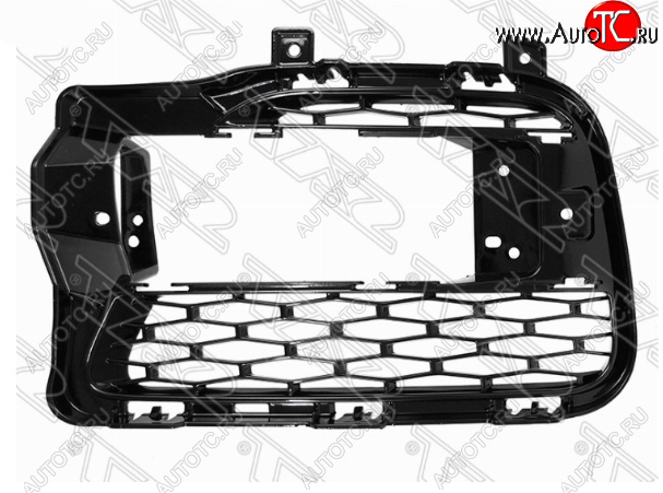 3 299 р. Правая оправа противотуманной фары SAT (пр-во Тайвань)  Land Rover Range Rover Sport  2 L494 (2013-2017) дорестайлинг  с доставкой в г. Москва