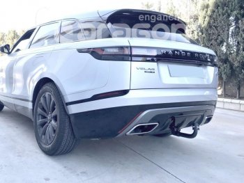 22 699 р. Фаркоп Aragon.(шар V) Land Rover Range Rover Velar 1 L560 (2017-2024)  с доставкой в г. Москва. Увеличить фотографию 8