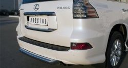 15 999 р. Защита заднего бампера (Ø76 мм, нержавейка) SLITKOFF  Lexus GX460  J150 (2013-2022) 1-ый рестайлинг, 2-ой рестайлинг  с доставкой в г. Москва. Увеличить фотографию 2