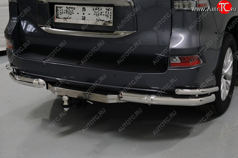 21 849 р. Фаркоп (тягово-сцепное устройство) TCC (надпись Lexus)  Lexus GX460  J150 (2019-2022) 2-ой рестайлинг (Оцинкованный, шар E)  с доставкой в г. Москва