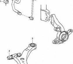1 789 р. Полиуретановый сайлентблок нижнего рычага передней подвески (передний) Точка Опоры Lexus ES300 XV30 дорестайлинг (2001-2003)  с доставкой в г. Москва. Увеличить фотографию 2