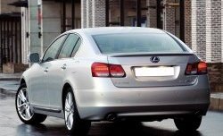 4 849 р. Лип спойлер F SPORT Lexus GS300 S190 дорестайлинг (2005-2006) (Неокрашенный)  с доставкой в г. Москва. Увеличить фотографию 1