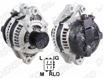 34 999 р. Генератор SAT (3,0/3,5 3/4 GR-FSE/2GRFE 12V 100A)  Lexus GS300  S190 (2005-2012), Toyota Camry  XV40 (2006-2011)  с доставкой в г. Москва. Увеличить фотографию 1