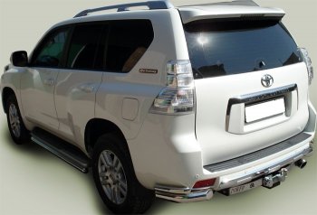 7 549 р. Фаркоп Лидер Плюс  Lexus GX460  J150 (2009-2013), Lexus GX470  J120 (2002-2007), Toyota Land Cruiser Prado ( J120,  J150) (2002-2020) (Без электропакета)  с доставкой в г. Москва. Увеличить фотографию 1