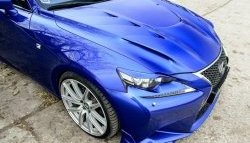 7 799 р. Клыки на передний бампер Tuning-Sport  Lexus IS250  XE30 седан (2013-2016) дорестайлинг (Неокрашенная)  с доставкой в г. Москва. Увеличить фотографию 3