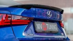 5 899 р. Лип спойлер Tuning-Sport Lexus IS250 XE30 седан дорестайлинг (2013-2016) (Неокрашенный)  с доставкой в г. Москва. Увеличить фотографию 2