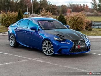 53 999 р. Капот F-SPORT Lexus IS250 XE30 седан дорестайлинг (2013-2016) (Неокрашенный)  с доставкой в г. Москва. Увеличить фотографию 2