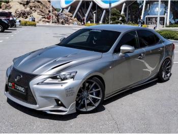 53 999 р. Капот F-SPORT Lexus IS250 XE30 седан дорестайлинг (2013-2016) (Неокрашенный)  с доставкой в г. Москва. Увеличить фотографию 3