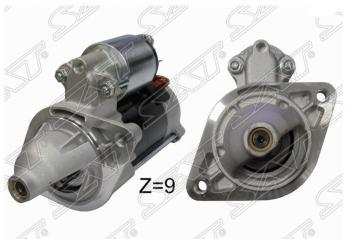 6 349 р. Стартер (12 V, 1 кВт) SAT  Lexus IS200 (XE10 седан,  XE10), Toyota Altezza, Crown (S130,  XS10,  S150,  S170,  S180), Mark 2 (X80,  X90,  X100,  X110)  с доставкой в г. Москва. Увеличить фотографию 1