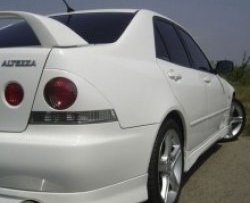 4 399 р. Накладка на задний бампер TRD  Lexus IS200  XE10 седан (1998-2005)  с доставкой в г. Москва. Увеличить фотографию 1