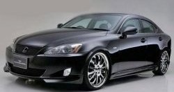 8 599 р. Пороги накладки CT Lexus IS250 XE20 седан дорестайлинг (2005-2013) (Неокрашенные)  с доставкой в г. Москва. Увеличить фотографию 2