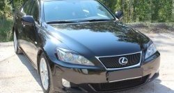 1 089 р. Реснички на фары RA Lexus IS250 XE20 седан дорестайлинг (2005-2013) (Неокрашенные)  с доставкой в г. Москва. Увеличить фотографию 1