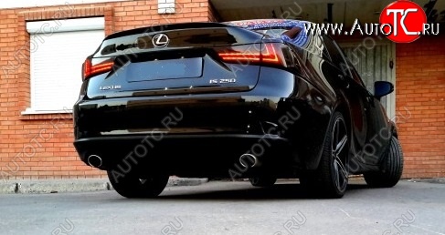 4 849 р. Лип спойлер JT Lexus IS250 XE20 седан дорестайлинг (2005-2013) (Неокрашенный)  с доставкой в г. Москва