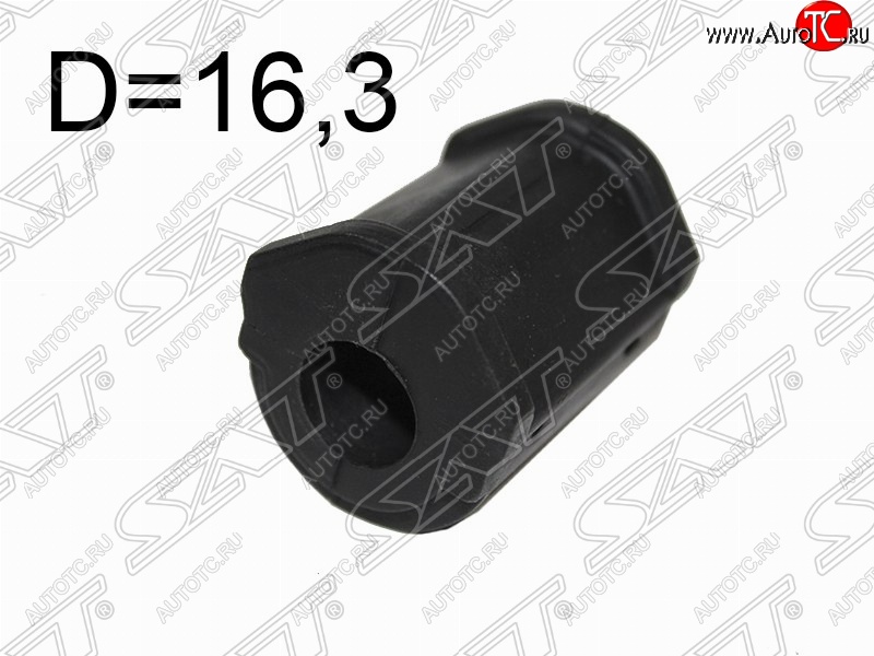 118 р. Резиновая втулка заднего стабилизатора (D=16.3) SAT  Lexus IS250  XE20 (2005-2013), Lexus IS350  XE20 (2005-2013), Toyota Crown  S180 (2005-2008), Toyota Mark X  X120 (2004-2009)  с доставкой в г. Москва