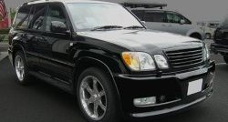 18 749 р. Передний бампер ELFORD Lexus LX470 J100 дорестайлинг (1998-2002) (Неокрашенный)  с доставкой в г. Москва. Увеличить фотографию 2