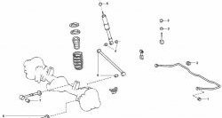 114 р. Полиуретановая втулка стабилизатора задней подвески Точка Опоры  Lexus LX470 J100, Toyota LX470 (J100)  с доставкой в г. Москва. Увеличить фотографию 2