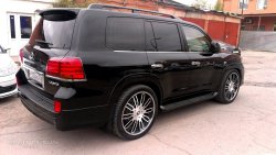 15 349 р. Накладки на колёсные арки JAOS Lexus LX570 J200 дорестайлинг (2007-2012) (Неокрашенные)  с доставкой в г. Москва. Увеличить фотографию 2