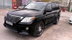 15 349 р. Накладки на колёсные арки JAOS Lexus LX570 J200 дорестайлинг (2007-2012) (Неокрашенные)  с доставкой в г. Москва. Увеличить фотографию 4