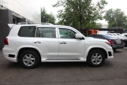 15 349 р. Накладки на колёсные арки WALD BLACK BISON Lexus LX570 J200 дорестайлинг (2007-2012) (Неокрашенные)  с доставкой в г. Москва. Увеличить фотографию 2