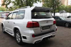 15 349 р. Накладки на колёсные арки WALD BLACK BISON Lexus LX570 J200 дорестайлинг (2007-2012) (Неокрашенные)  с доставкой в г. Москва. Увеличить фотографию 4