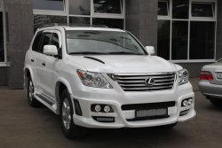 15 349 р. Накладки на колёсные арки WALD BLACK BISON Lexus LX570 J200 дорестайлинг (2007-2012) (Неокрашенные)  с доставкой в г. Москва. Увеличить фотографию 5