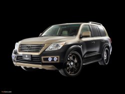 11 949 р. Накладка на передний бампер Goldman Lexus LX570 J200 дорестайлинг (2007-2012) (Неокрашенная)  с доставкой в г. Москва. Увеличить фотографию 3