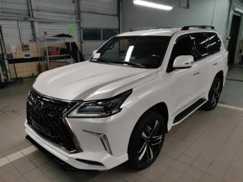 64 499 р. Решетка радиатора HEMMES Lexus LX570 J200 дорестайлинг (2007-2012) (цвет: черный матовый)  с доставкой в г. Москва. Увеличить фотографию 6