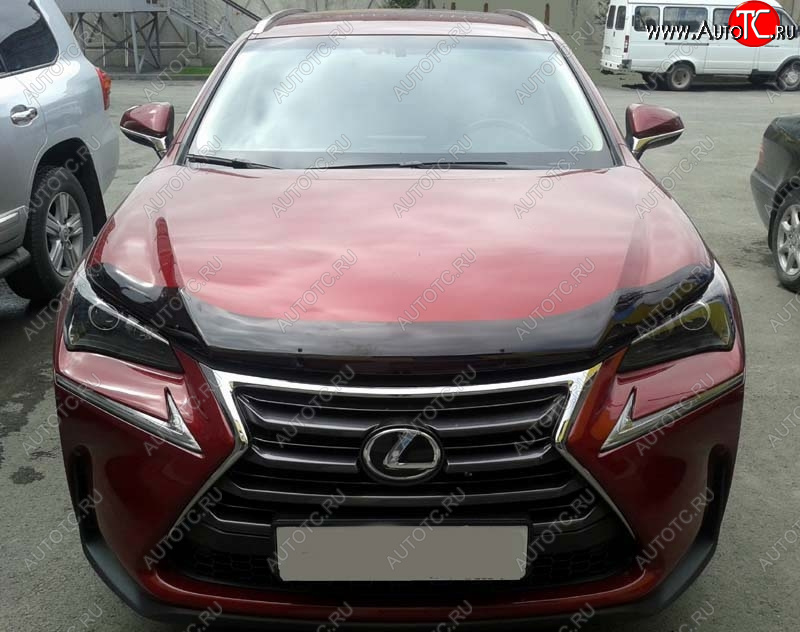 3 699 р. Дефлектор капота SIM Lexus NX200 Z10 дорестайлинг (2014-2017)  с доставкой в г. Москва