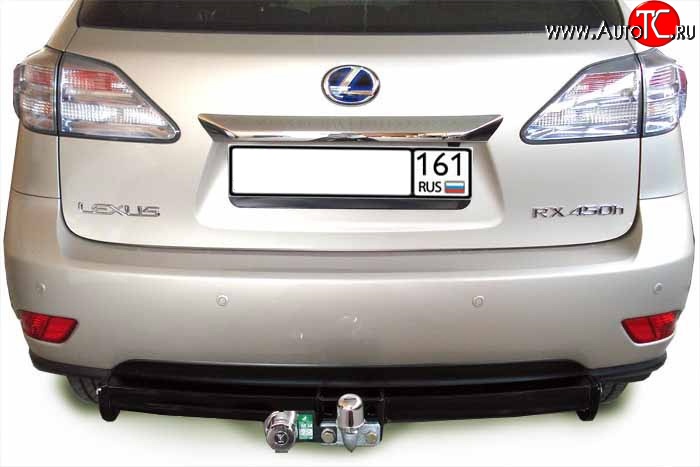 8 549 р. Фаркоп Лидер Плюс (до 1200 кг)  Lexus RX270  AL10 - RX450H  AL10 (Без электропакета)  с доставкой в г. Москва