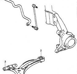 469 р. Полиуретановая втулка стабилизатора передней подвески Точка Опоры (17 мм) Toyota Camry XV20 (1999-2001)  с доставкой в г. Москва. Увеличить фотографию 2