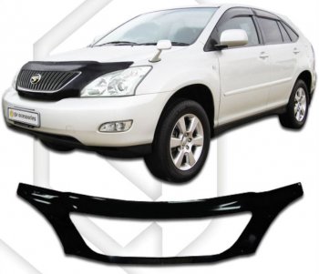 Дефлектор капота (exclusive) CA-Plastiс Lexus RX400H XU30 рестайлинг (2005-2009)