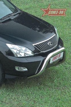 Защита переднего бампера Souz-96 (d76) Lexus RX330 XU30 (2003-2006)