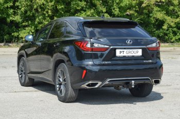 16 599 р. Фаркоп Petroil Tuning (съемный квадрат, кроме версии Long)  Lexus RX  270 - RX450  AL20  с доставкой в г. Москва. Увеличить фотографию 3