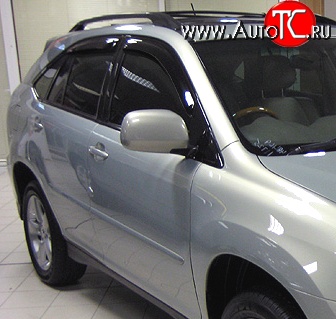 2 989 р. Дефлекторы окон (ветровики) Novline 4 шт Lexus RX350 AL10 дорестайлинг (2008-2012)  с доставкой в г. Москва