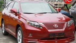 13 349 р. Накладка JAOS на передний бампер Lexus RX450H AL10 дорестайлинг (2009-2012) (Неокрашенная)  с доставкой в г. Москва. Увеличить фотографию 4