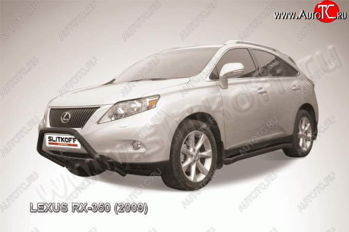 23 799 р. Кенгурятник d57 низкий мини Lexus RX350 AL10 дорестайлинг (2008-2012) (Цвет: серебристый)  с доставкой в г. Москва