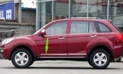 6 899 р. Молдинги CT Lifan X60 2-ой рестайлинг (2016-2025) (Неокрашенные)  с доставкой в г. Москва. Увеличить фотографию 1