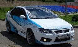 4 999 р. Передний бампер Sport Lifan Solano  дорестайлинг (2010-2015) (Неокрашенный)  с доставкой в г. Москва. Увеличить фотографию 10