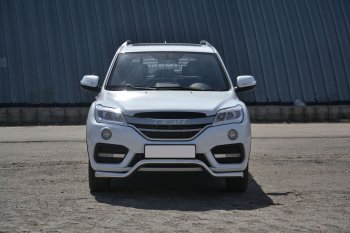 15 599 р. Защита переднего бампера Petroil Tuning (d63, волна)  Lifan X60 (2016-2025) 2-ой рестайлинг (Нержавеющая полированная сталь)  с доставкой в г. Москва. Увеличить фотографию 3