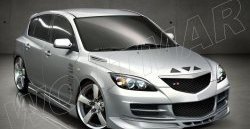 12 999 р. Пороги накладки CSR  Mazda 3/Axela  BK (2003-2009) дорестайлинг, хэтчбэк, рестайлинг, хэтчбэк  с доставкой в г. Москва. Увеличить фотографию 1