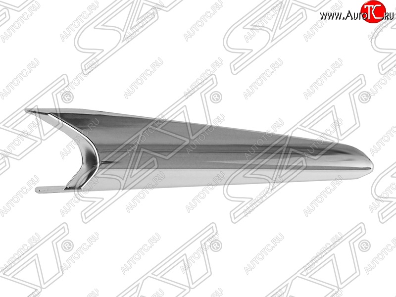 869 р. Молдинг на передний бампер SAT  Mazda 3/Axela  BM (2016-2019) рестайлинг седан, рестайлинг, хэтчбэк (Неокрашенный)  с доставкой в г. Москва