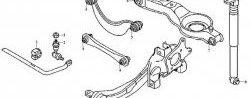 429 р. Полиуретановая втулка стабилизатора задней подвески Точка Опоры Mazda 5 (2005-2010)  с доставкой в г. Москва. Увеличить фотографию 2